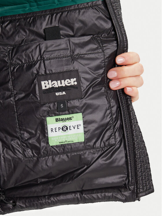 Blauer Blauer Kevad-sügis jope 25WBLDC02177 Must Regular Fit