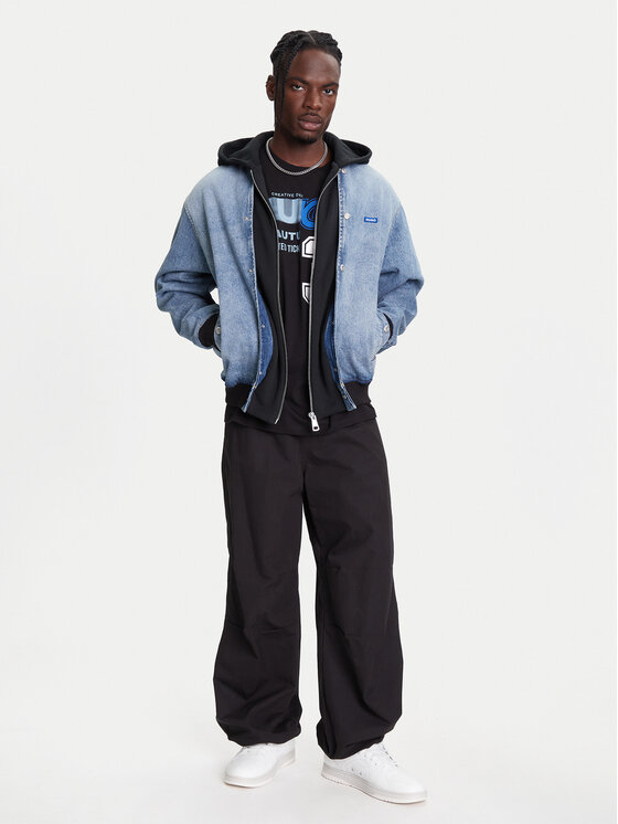 HUGO HUGO Geacă de blugi Enjo 50541735 Albastru Relaxed Fit