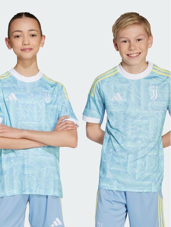 adidas adidas Koszulka techniczna Juventus 25/26 Away Jersey Błękitny Regular Fit