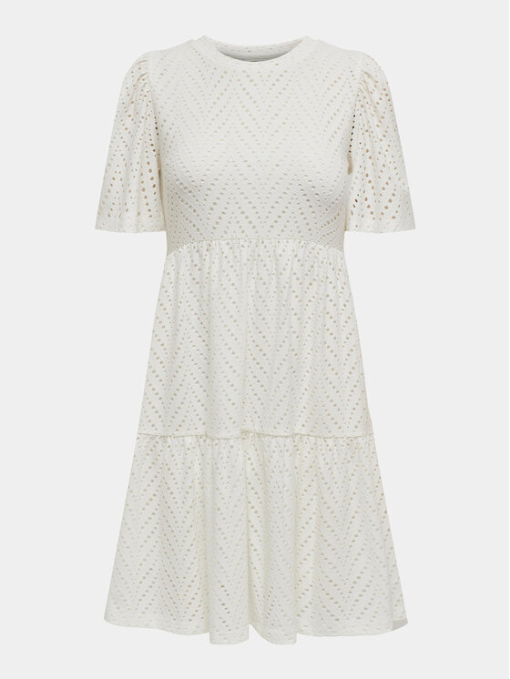 JDY JDY Vestito estivo Carla 15254680 Bianco Regular Fit