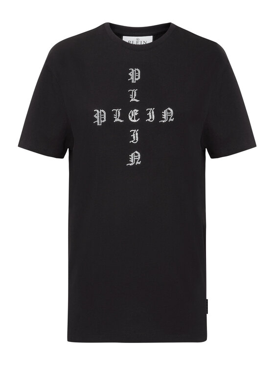 PHILIPP PLEIN PHILIPP PLEIN T-Shirt 4955 Czarny Regular Fit