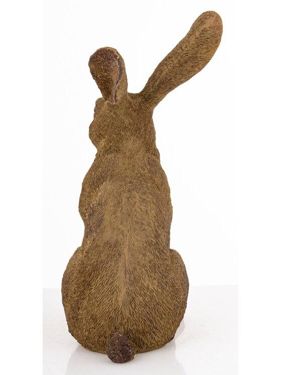 MIAhome MIAhome Figurka siedzący zając HARE Brązowy