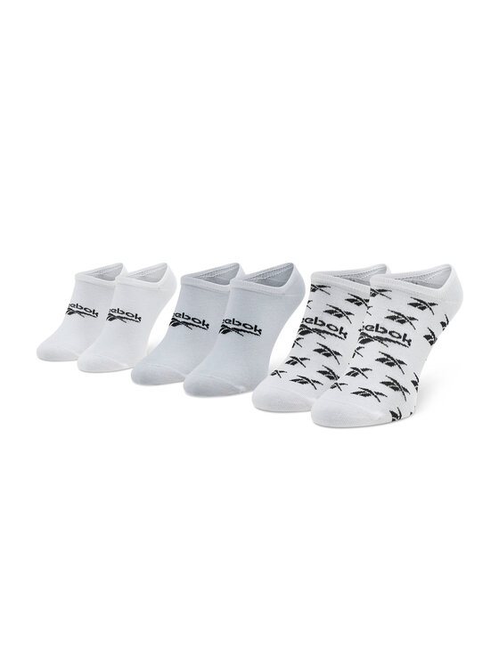 Reebok Reebok Șosete scurte Cl Fo Invisible Sock 3P GG6678 Alb