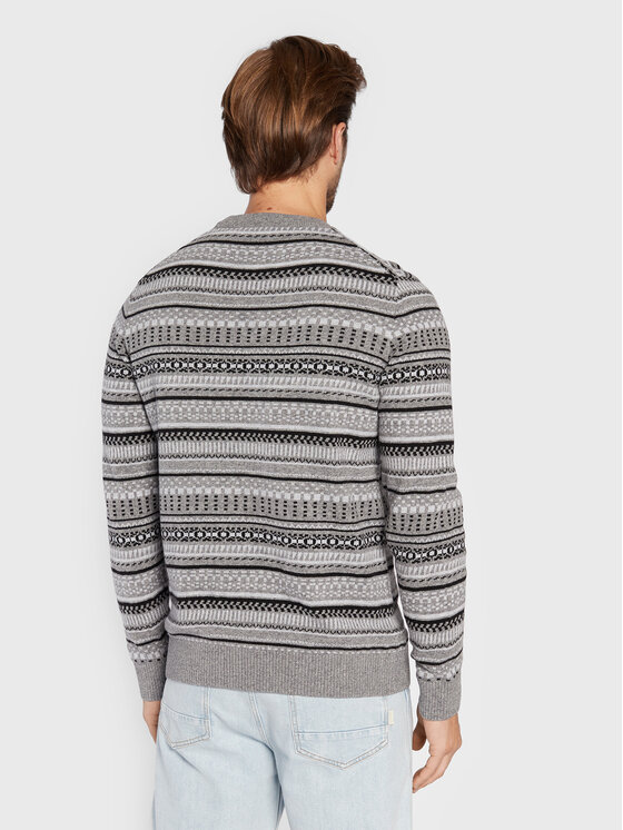 Maglione 7878-91 Grigio Regular Fit