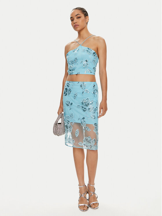 ROTATE ROTATE Top Anki 1125712963 Blau Regular Fit