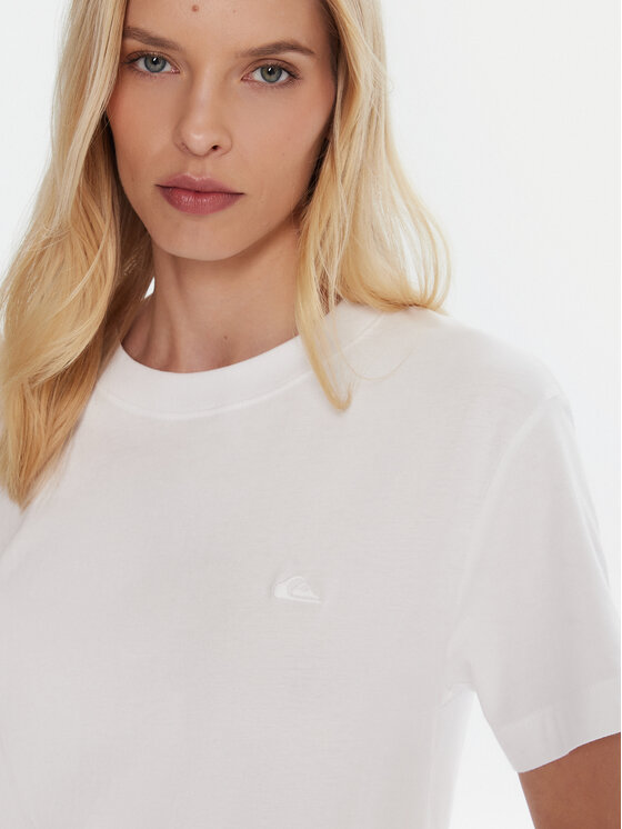 Quiksilver Quiksilver Póló Essential EQWZT03196 Fehér Regular Fit