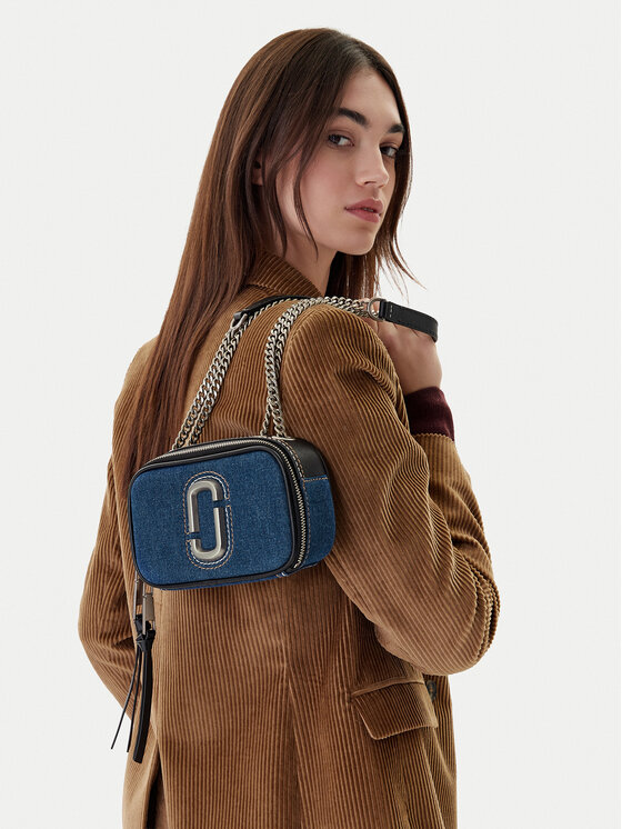 Marc Jacobs Marc Jacobs Дамска чанта The Denim Chain 2F4HCR027H05 Тъмносин