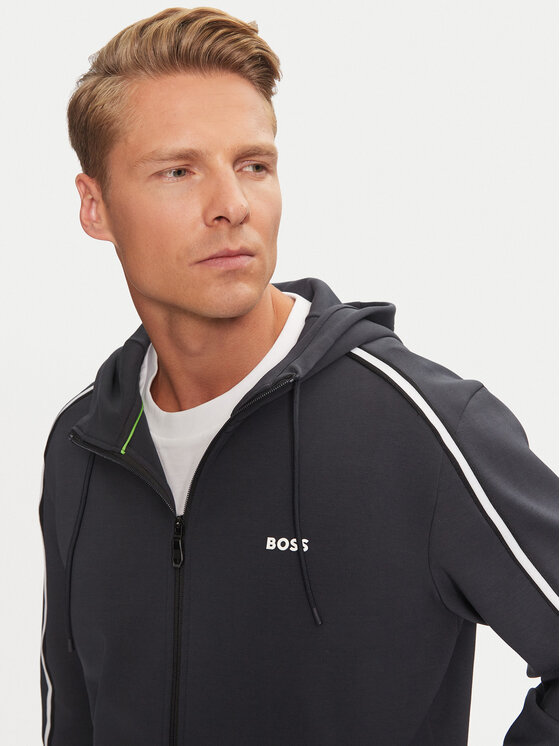 BOSS Boss Pulóver 50523912 Sötétkék Regular Fit