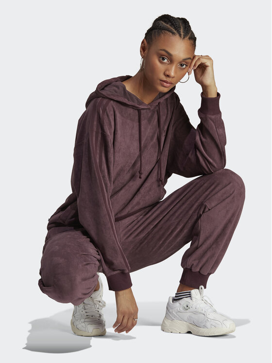 Adidas suede jumpsuit hotsell