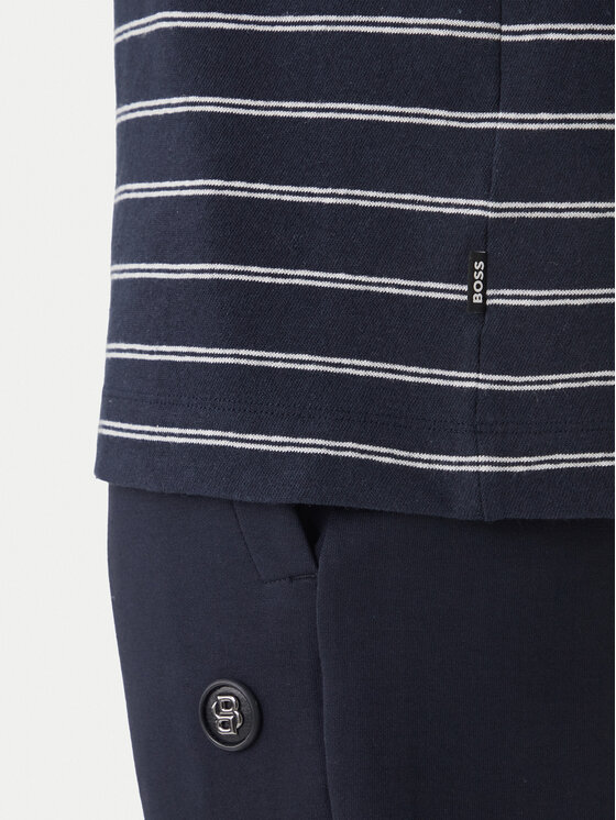 BOSS BOSS Tričko H-Taut 235 50559166 Tmavomodrá Regular Fit