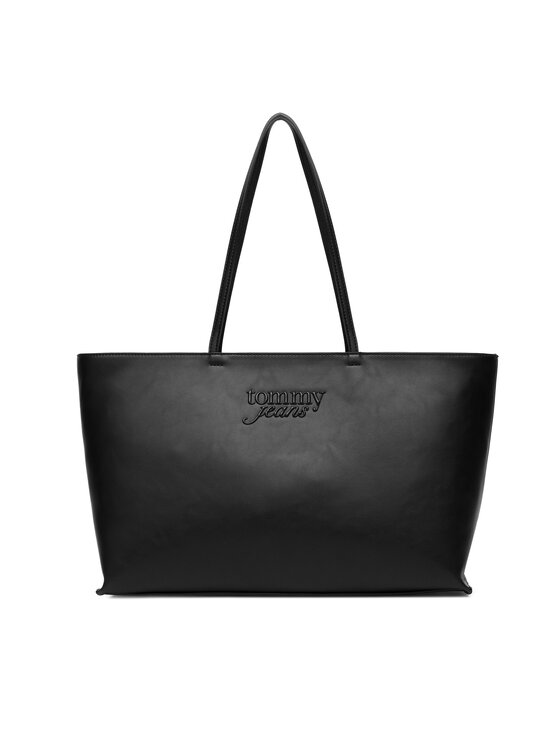 Tommy Jeans Tommy Jeans Torbica Tjw Must Tote AW0AW18772 Crna