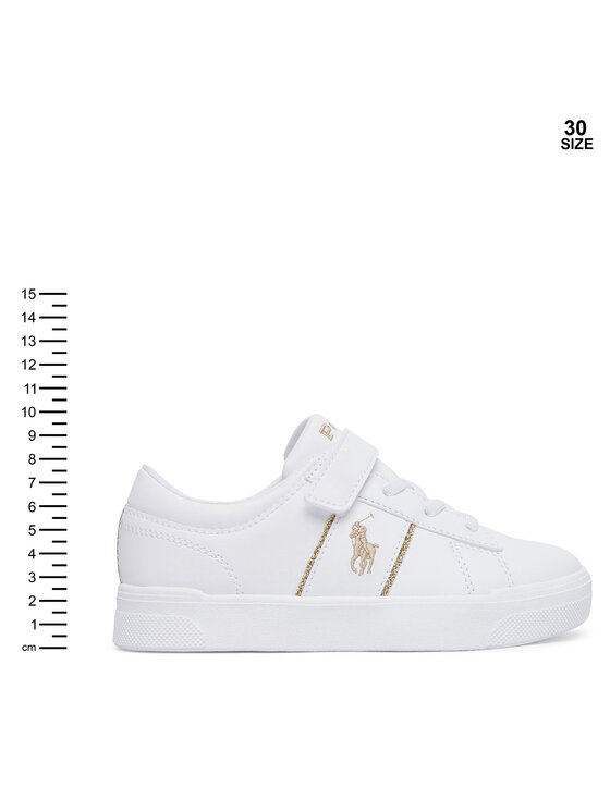 Polo Ralph Lauren Polo Ralph Lauren Sneakersy RL04828102 Biela