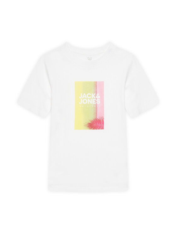 Jack & Jones Junior Jack & Jones Junior Tricou Varenna 12278349 Alb Regular Fit
