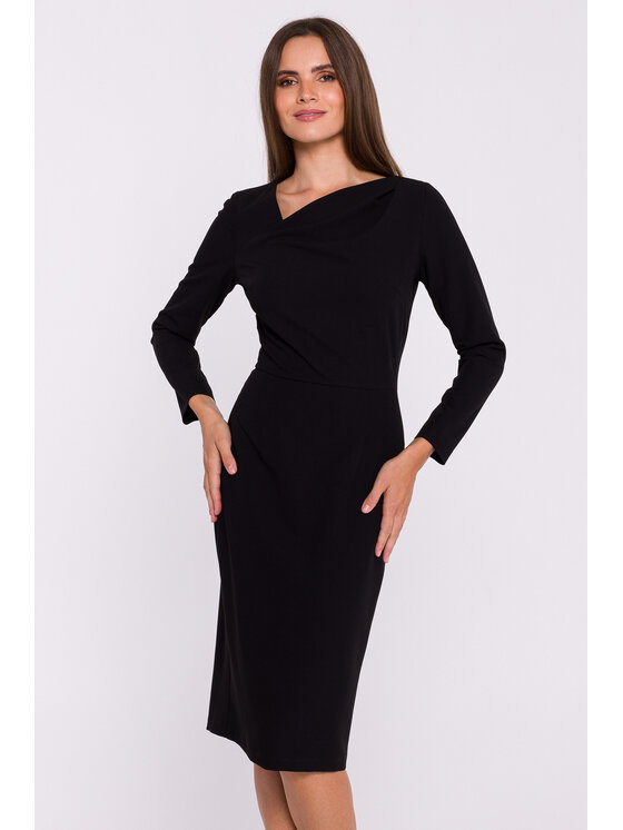 Stylove Stylove Večerní šaty S376 Černá Ladies Fit