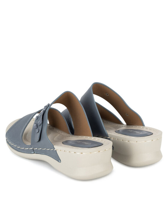 Clara Barson Clara Barson Pantoletten WYL05010-13B Dunkelblau