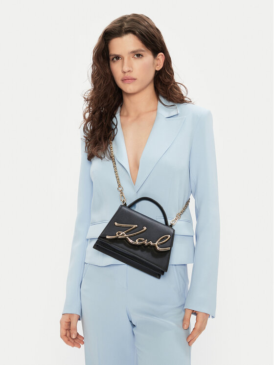 KARL LAGERFELD KARL LAGERFELD Torbica A1W30038 Crna