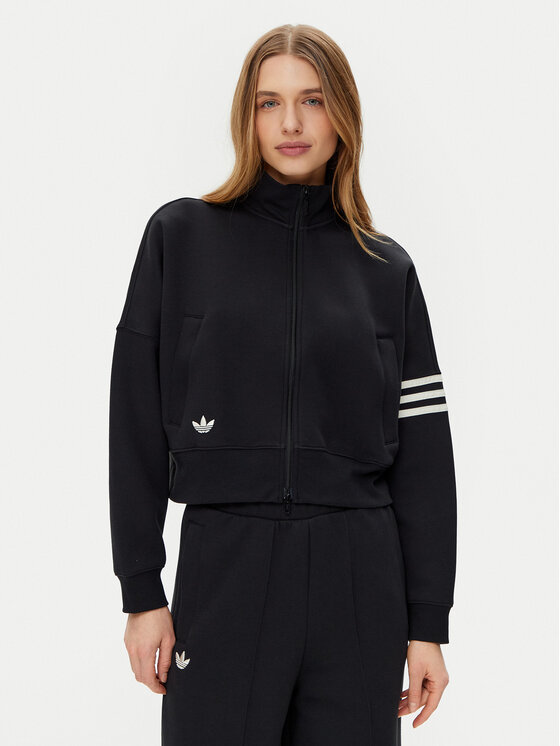 adidas adidas Mikina Neuclassics JI8495 Černá Oversize