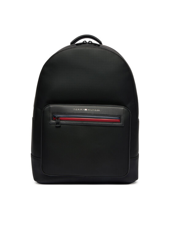 Tommy Hilfiger Tommy Hilfiger Hátizsák Th Foundation Backpack AM0AM14155 Fekete