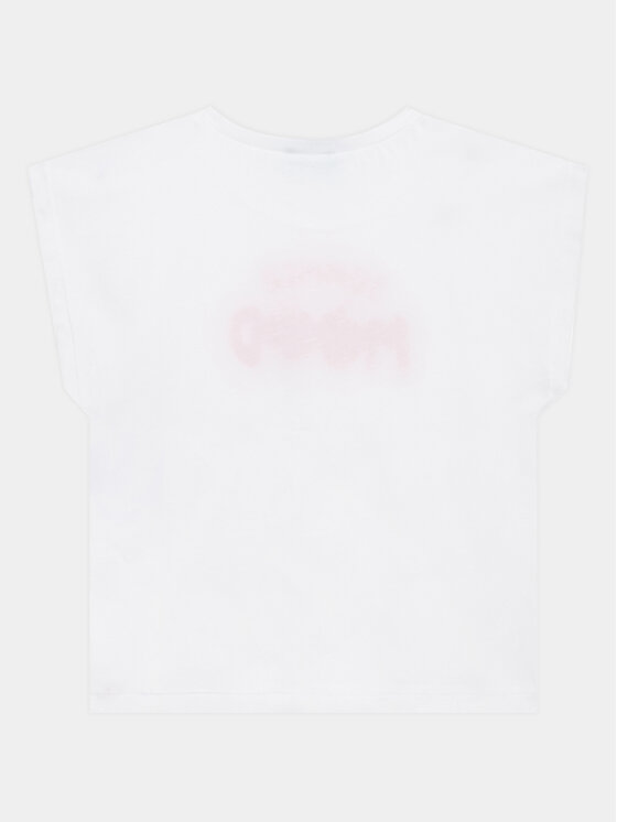United Colors Of Benetton United Colors Of Benetton Komplet t-shirt i spodenki 3096GK008 Biały Regular Fit