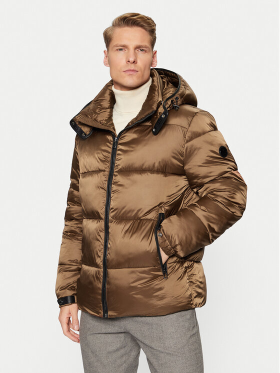 JOOP! JOOP! Zimní bunda 17 JO-125Ambro 30044256 Hnědá Regular Fit