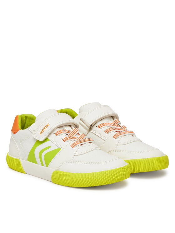 Geox Geox Sneakers J Gisli J555CD 5410 C0551 M Bianco