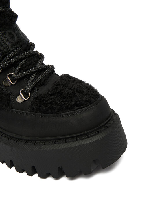 Buffalo Buffalo Kotníková obuv Aspen Com Mid Warm 1622593 Černá