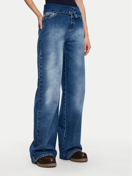 Please Please Farmer P3ARCJGW7N Sötétkék Regular Fit