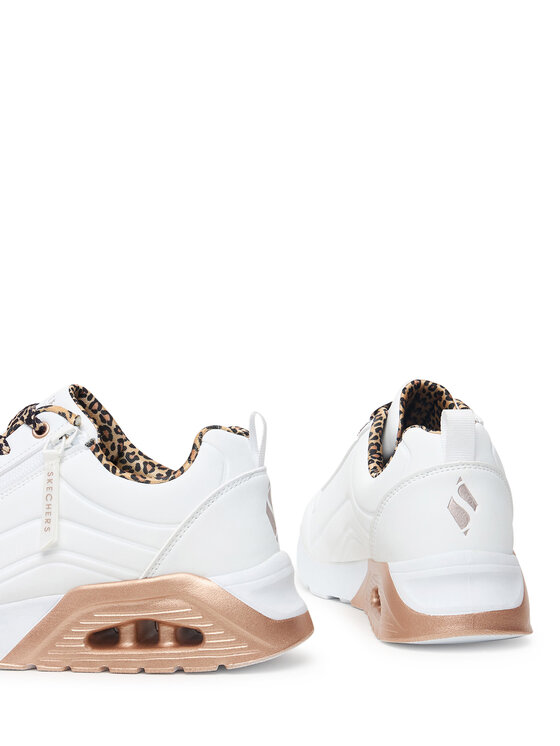Skechers Skechers Сникърси UNO Lite 2.0 - Leopard Stride 310708L/WHT Бял