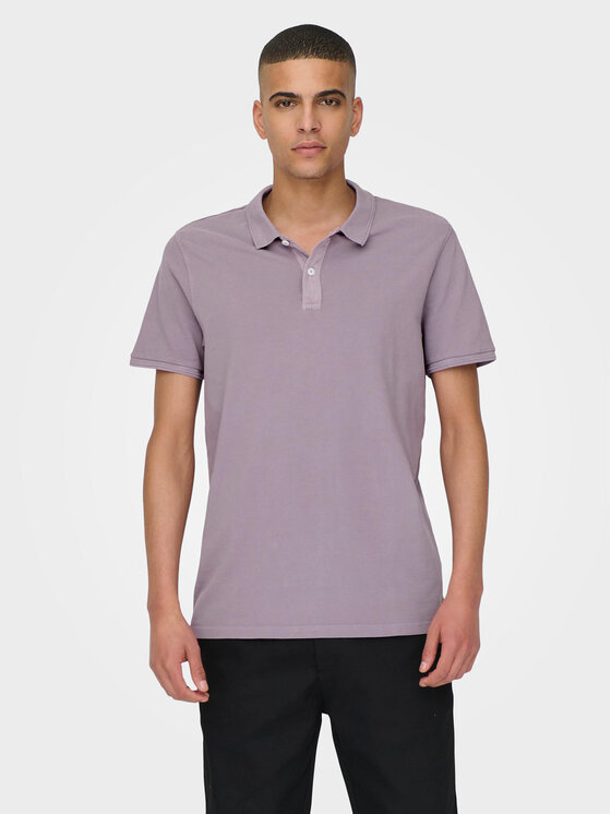 Only & Sons Polo 22021769 Violets Slim Fit