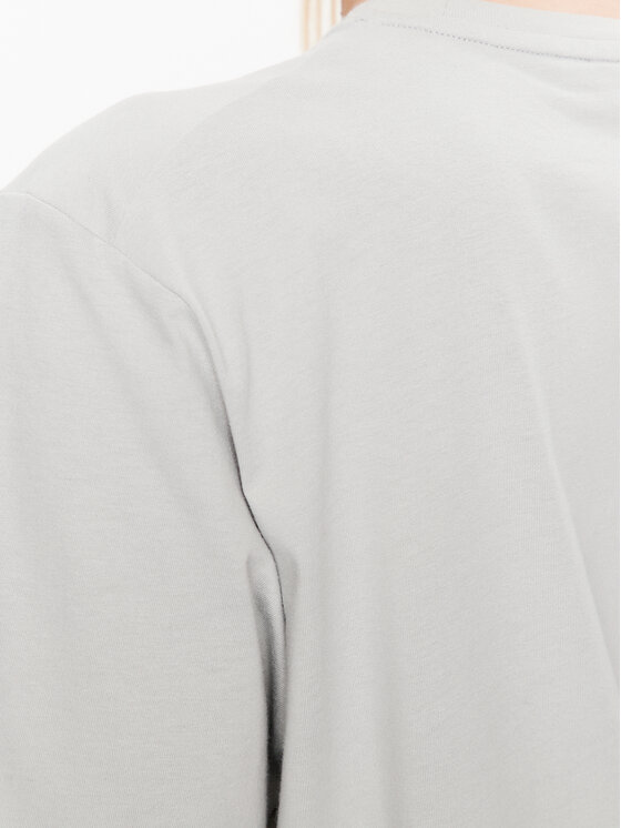 Calvin Klein Calvin Klein Marškinėliai Coordinates Logo Graphic K20K204996 Pilka Relaxed Fit