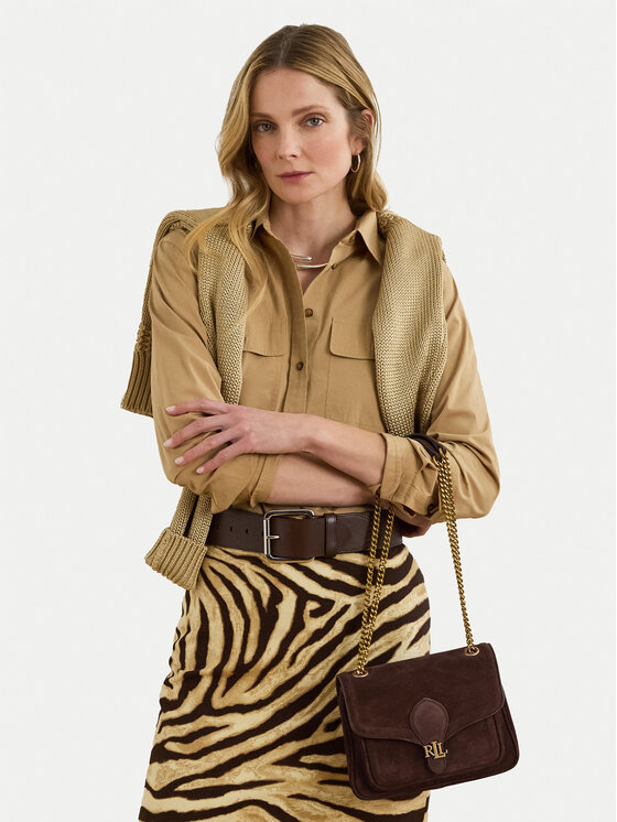 LAUREN RALPH LAUREN LAUREN RALPH LAUREN Ročna torba 431974553002 Rjava