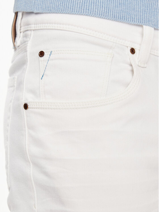 Bugatti Bugatti Джинси 3108D 56696A Білий Slim Fit