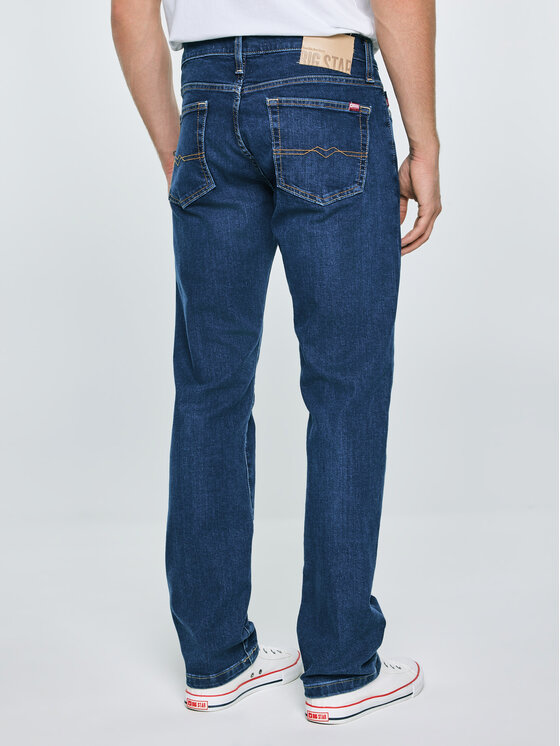 BIG STAR BIG STAR Jeansy TERRY M Niebieski Slim Fit