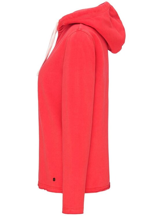 Mustang Mustang Felpa BELLA H HOODIE Rosso Regular Fit