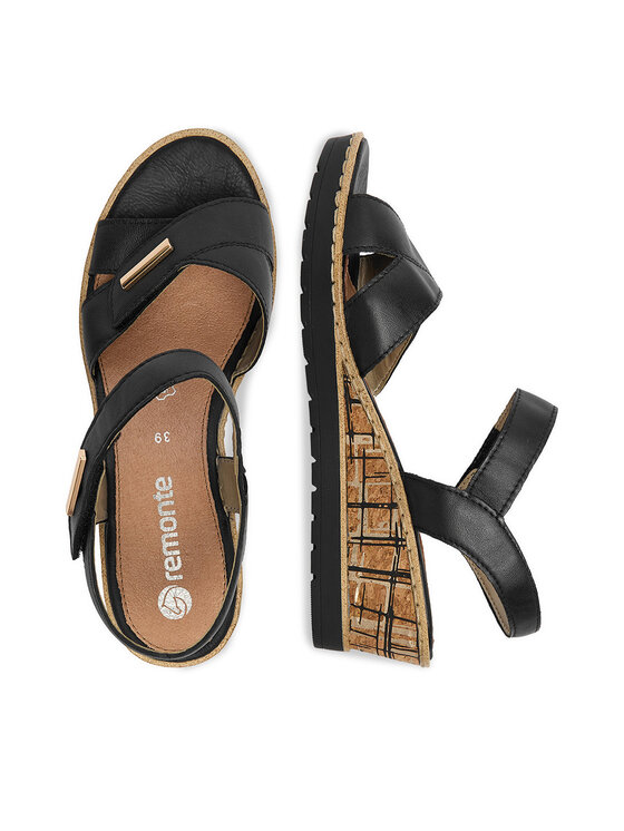 Remonte Remonte Sandále CEO-R6266-00 Čierna