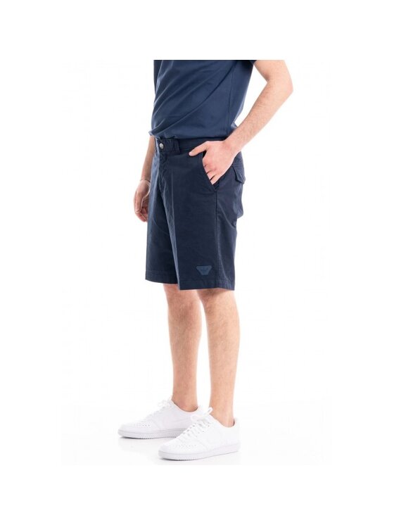 Emporio Armani Emporio Armani Szorty materiałowe 211824 3R471 06935 Granatowy Regular Fit