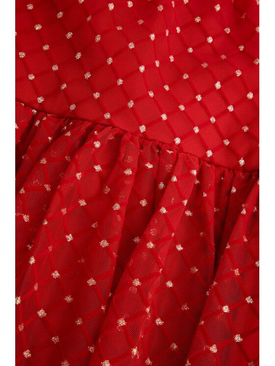 Coccodrillo Coccodrillo Šaty ZC5128106EJG-009 Červená Regular Fit