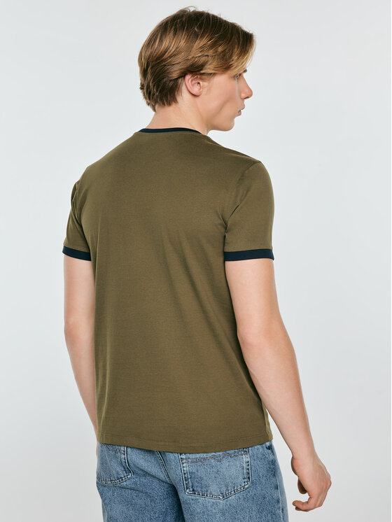 BIG STAR BIG STAR T-Shirt SUMMET Zielony Basic Fit