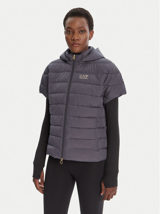 EA7 Emporio Armani EA7 Emporio Armani Sportovní vesta 7W000090 AF12476 U8115 Šedá Relaxed Fit