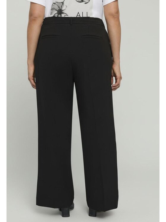 Fiorella Rubino Fiorella Rubino Pantaloni di tessuto P005T005064N033 Nero Regular Fit