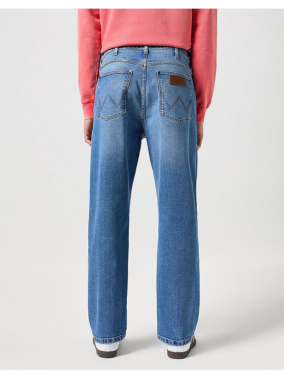 Wrangler Wrangler Jeansy REDDING Niebieski Loose Fit