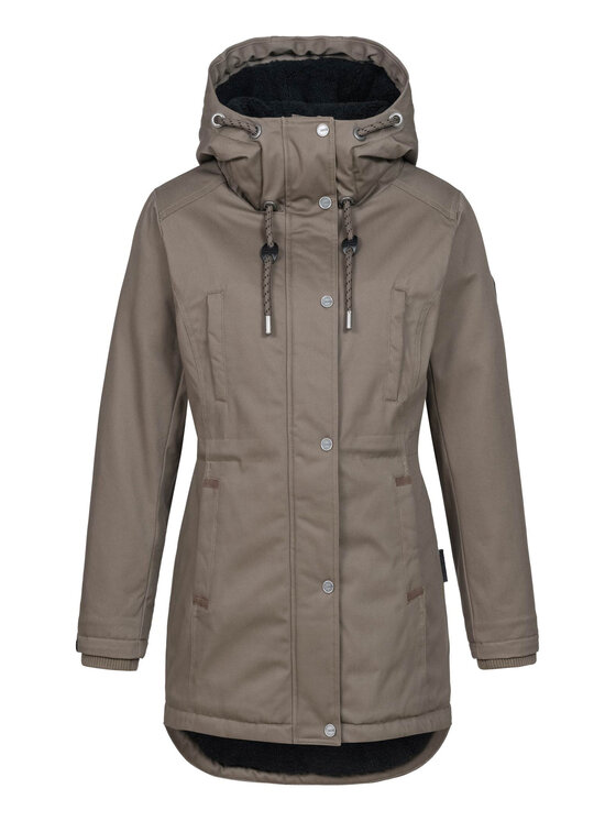 Navahoo Navahoo Kurtka zimowa Winterfunke Brązowy Regular Fit