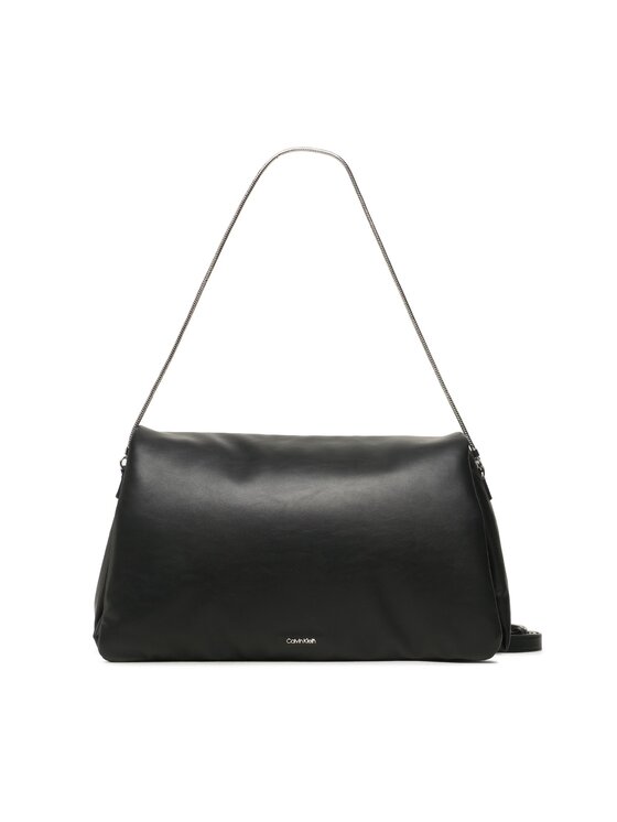 Geantă Calvin Klein Puffed Shoulder Bag K60K611020 Negru