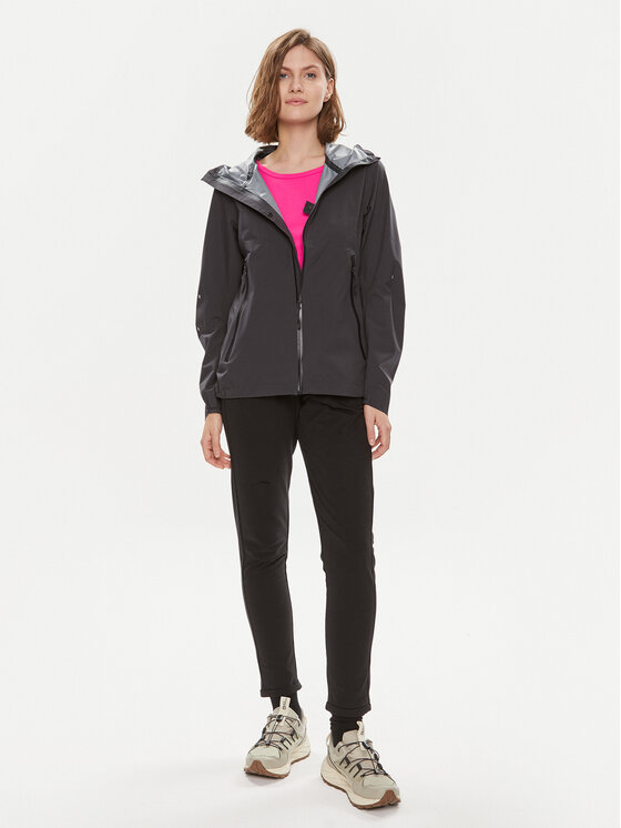 CMP CMP Kurtka przeciwdeszczowa 34Z6516 Szary Regular Fit