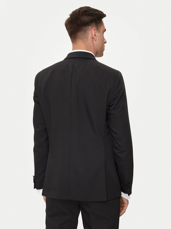 KARL LAGERFELD KARL LAGERFELD Sako 155287-543004 Černá Slim Fit
