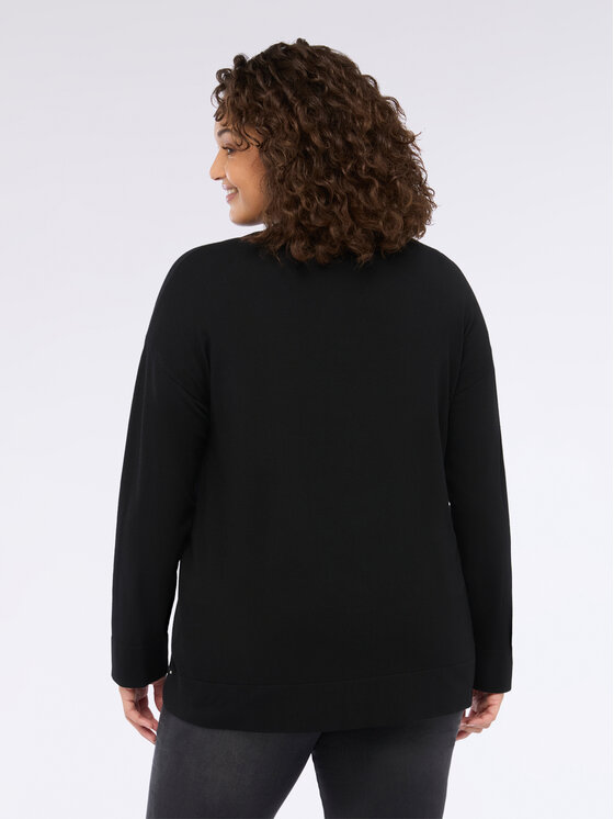 Fiorella Rubino Fiorella Rubino Kardigan M715L008096N033 Czarny Regular Fit