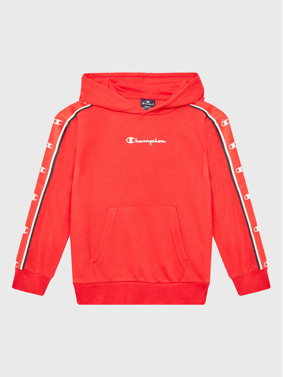 Champion Felpa 306320 Rosso Regular Fit Modivo