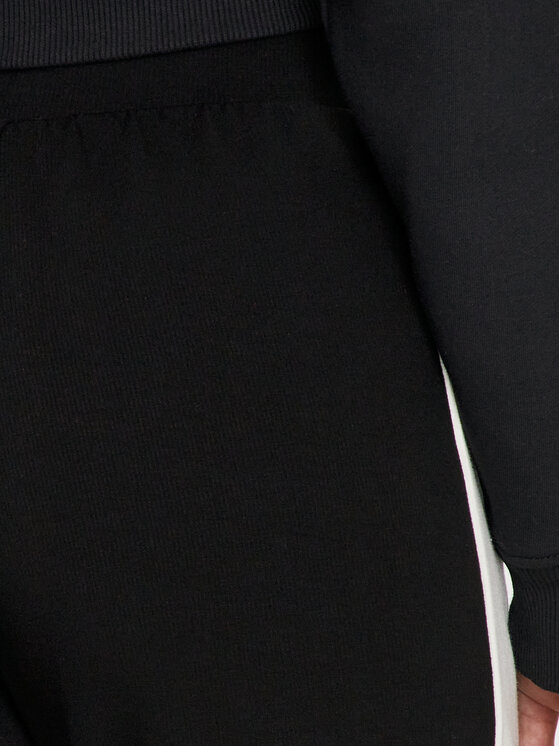 Guess Guess Jogginghose Elea V4YB02 KCDN0 Schwarz Regular Fit