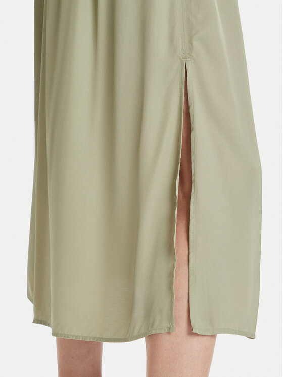 Marc O'Polo Marc O'Polo Spódnica midi 506 1169 20053 Zielony Flared Fit