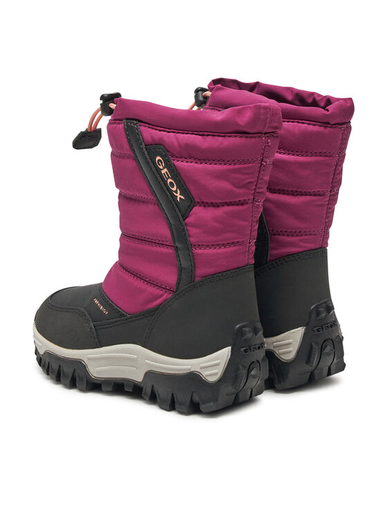 Geox Geox Cizme de zăpadă J Himalaya Girl B Ab J26FTA 0FU54 CP87G M Roz